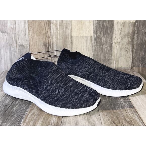 New Members Only Cushioned Lightweight Breathable Navy Cross Trainers 10 - Picture 2 of 8